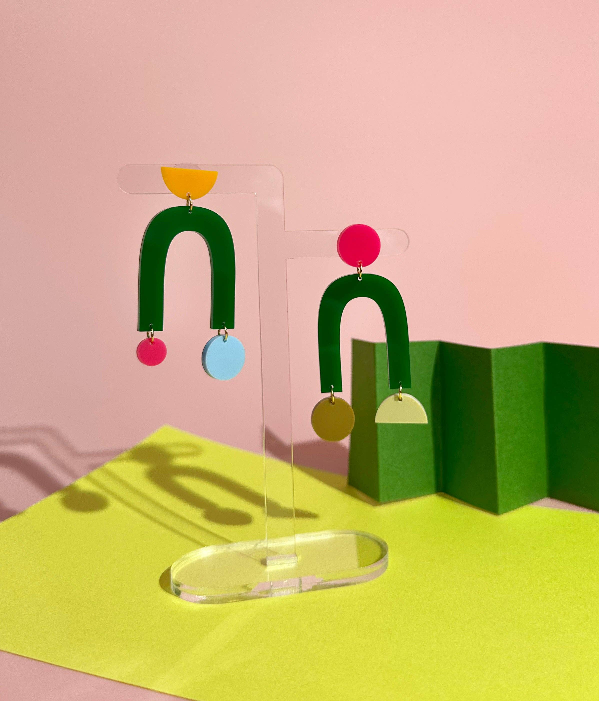 Combinist Goods - Wholesale Dangle Earrings - Collage Earrings6