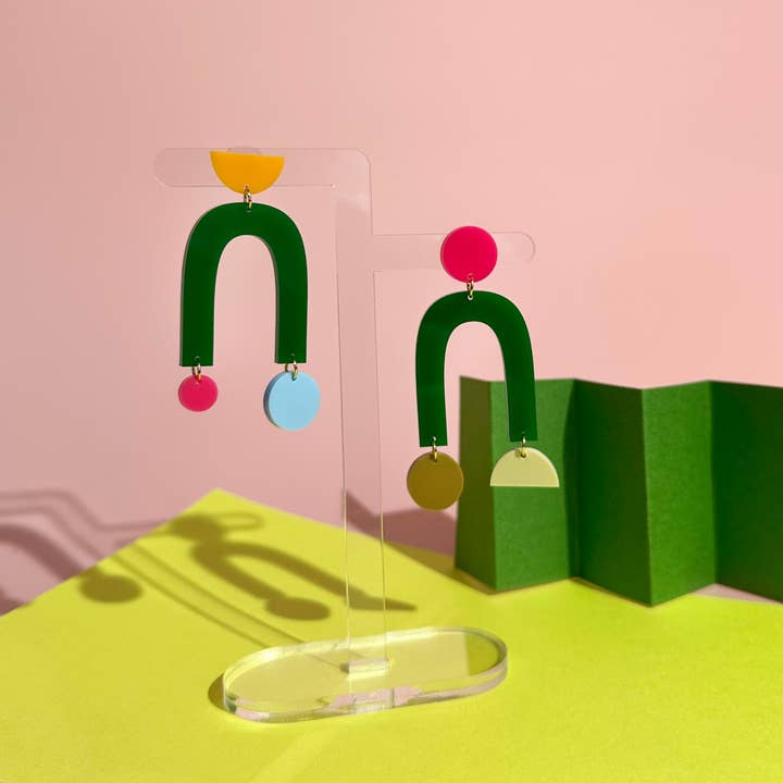 Combinist Goods - Wholesale Dangle Earrings - Collage Earrings6