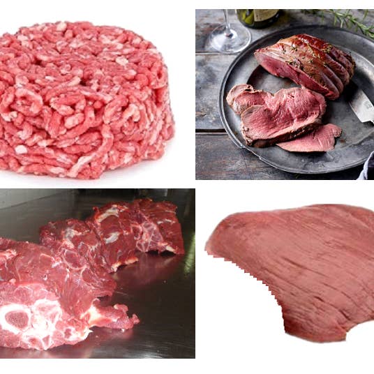 Provpaket för Venison Cuts - Raw för wholesale av Berbician Canada