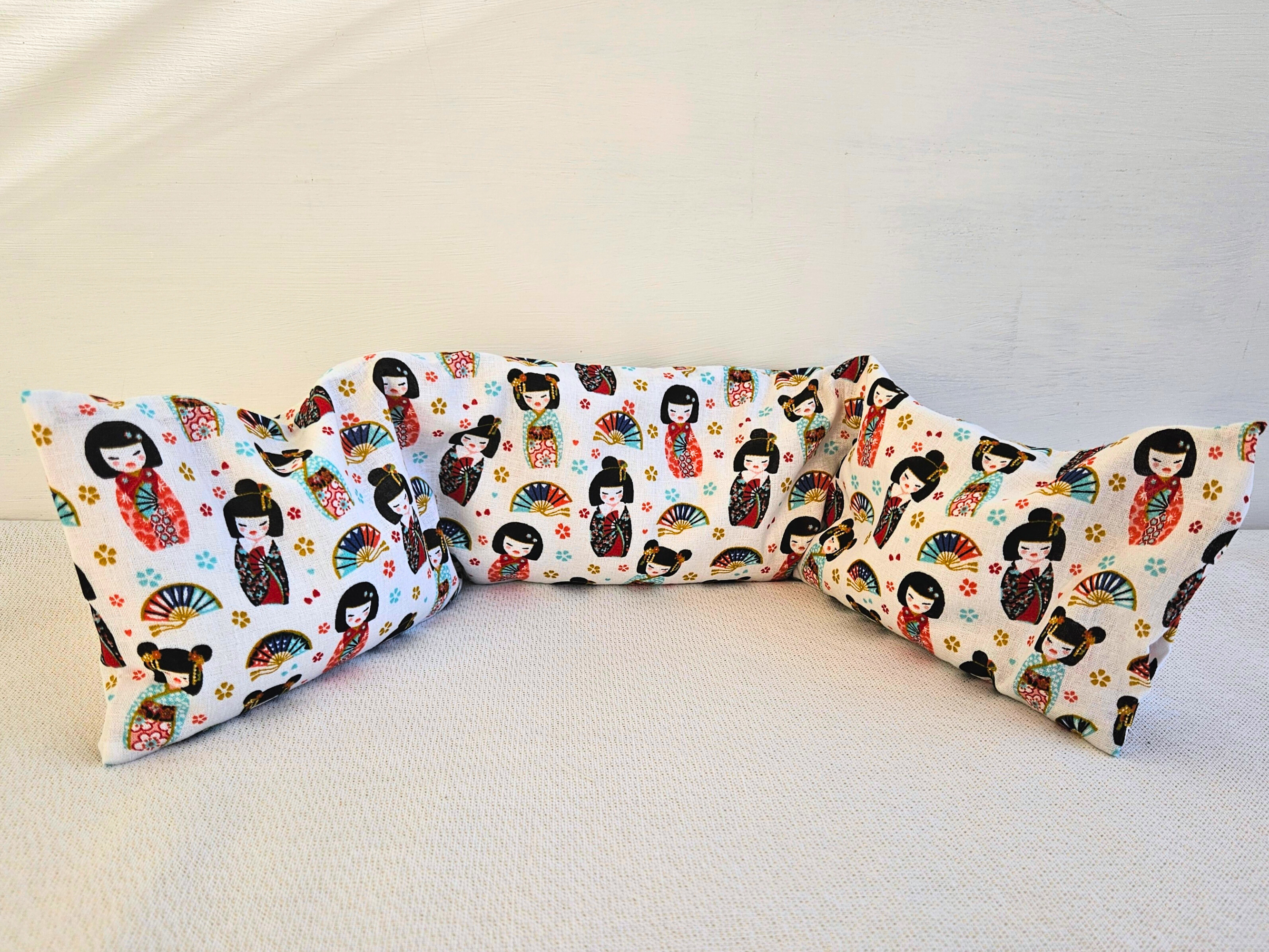 NS par Nathalie SEVE - Wholesale Hot/Cold Compress - Removable Dry Cervical Hot Water Bottle, Linen, Rice or Wheat 8