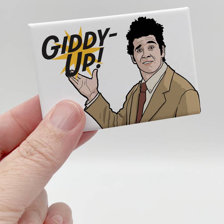 The Red Swan Shop – wholesale Magnet – Seinfeld Souvenir Magnet - Cosmo Kramer2
