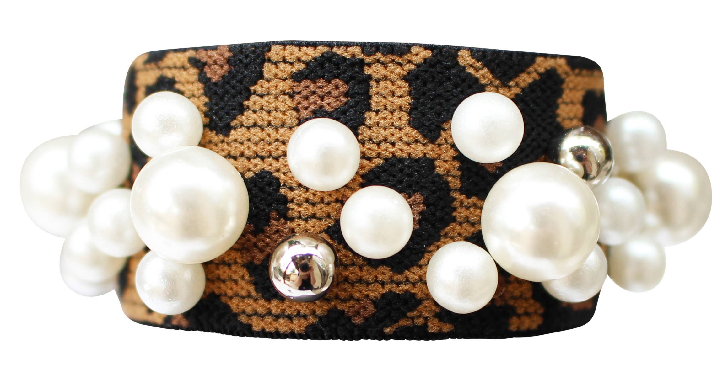 Gemelli – Engroshandel Hårbånd - Dame – Perle Stud Hair Tie23