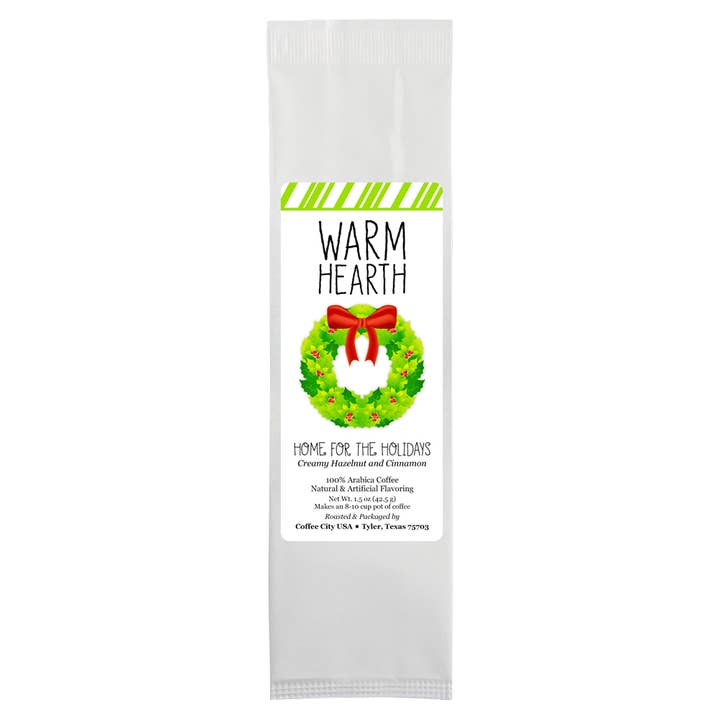 #13 Holiday: Home for the Holidays "Warm Hearth" for wholesale by Coffee City USA