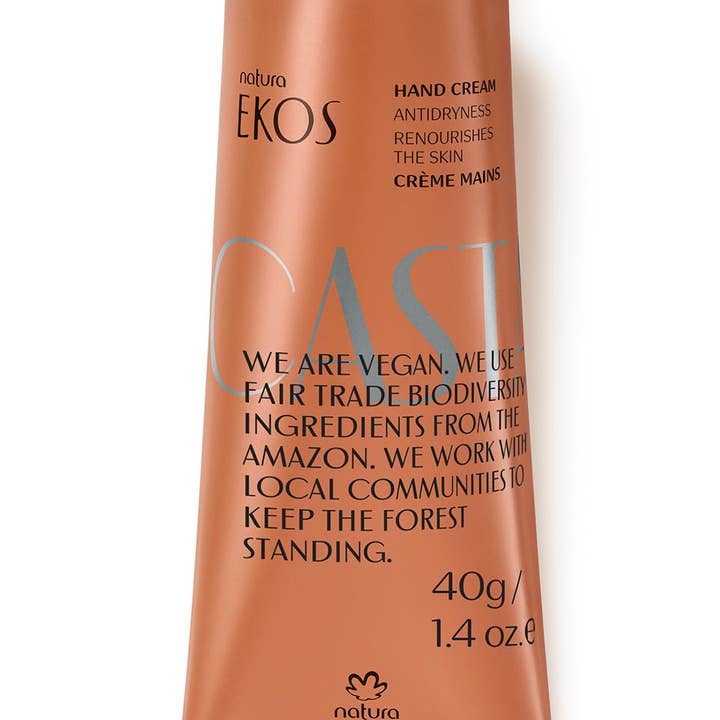 Natura Brazil - Wholesale Hand Cream/Lotion - Ekos Castanha Nourishing Hand Cream - 40g0