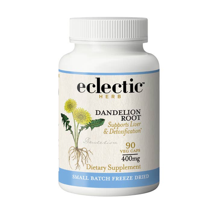 Dandelion Root Capsules for wholesale by Eclectic Herb