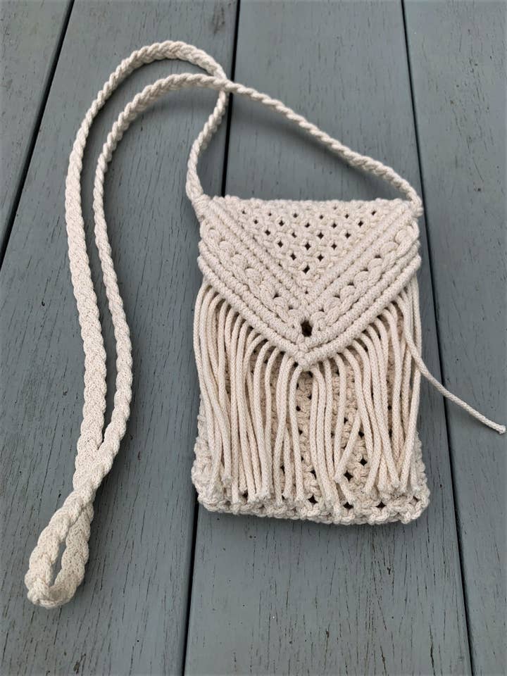 Batz portable bag macramé kit for wholesale by OCTOPUS CREATIONS
