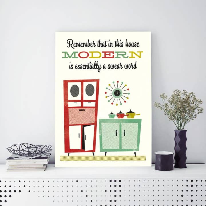 Honey I'm Home! A3 print: 3 for wholesale by Pennychoo
