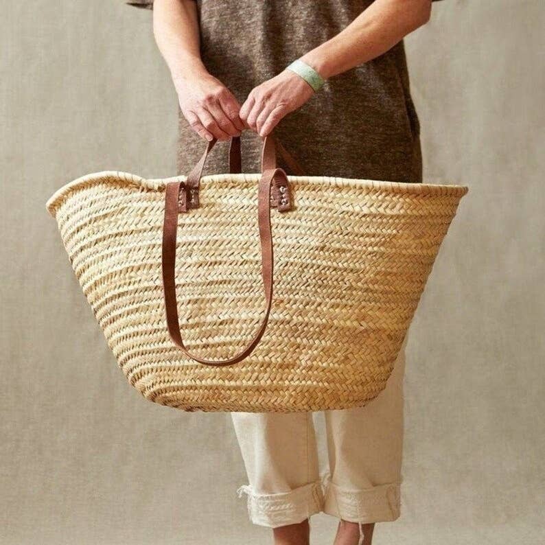 French Market Backpack Basket