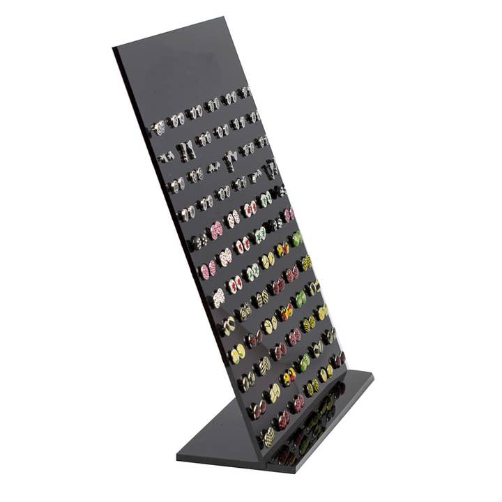 Lion Gothic – Großhandel Verkaufsdisplay – Schmuck – Schaukasten für Ohrstecker, verschiedene Designs, 72 Paar