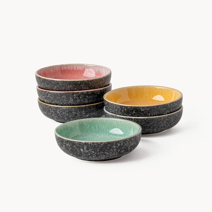 MIAMIO - Wholesale Condiment/Dip Bowl - Las Palmitas Dip Bowls 6-Piece Set 85 ml3