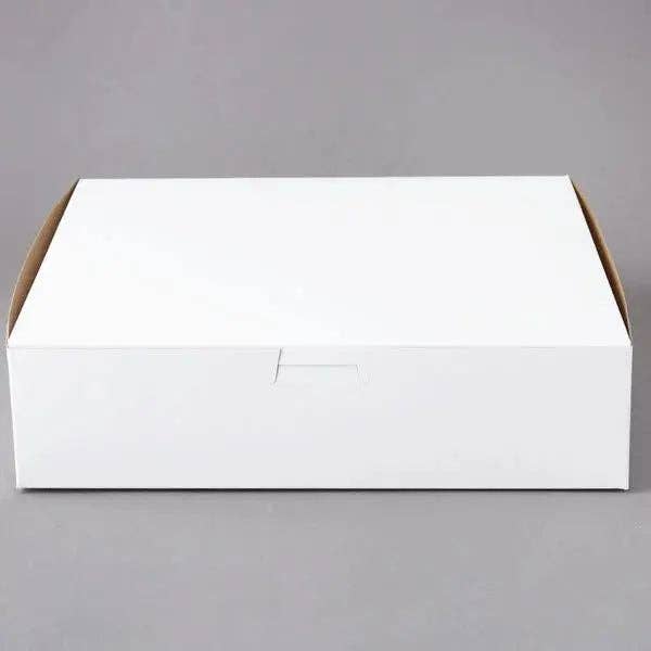 Party Expo, LLC - Wholesale Gift Box - White Bakery Box - 10" x 10" x 2.5"0