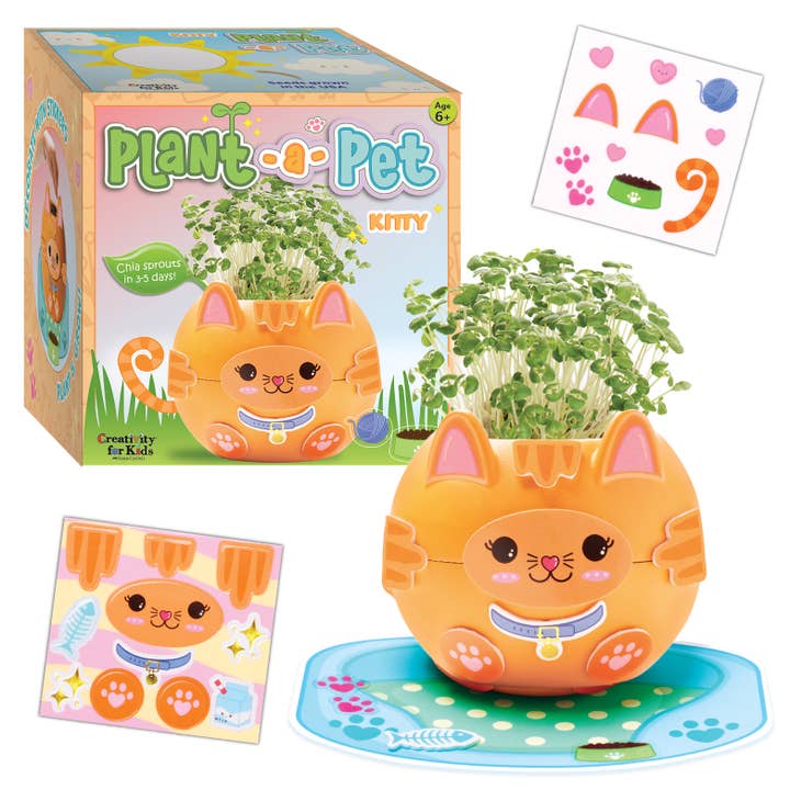 Faber-Castell / Creativity for Kids - Wholesale DIY Craft Kit - Kids - Plant a Pet Mini Grow Craft Kit for Kids 5
