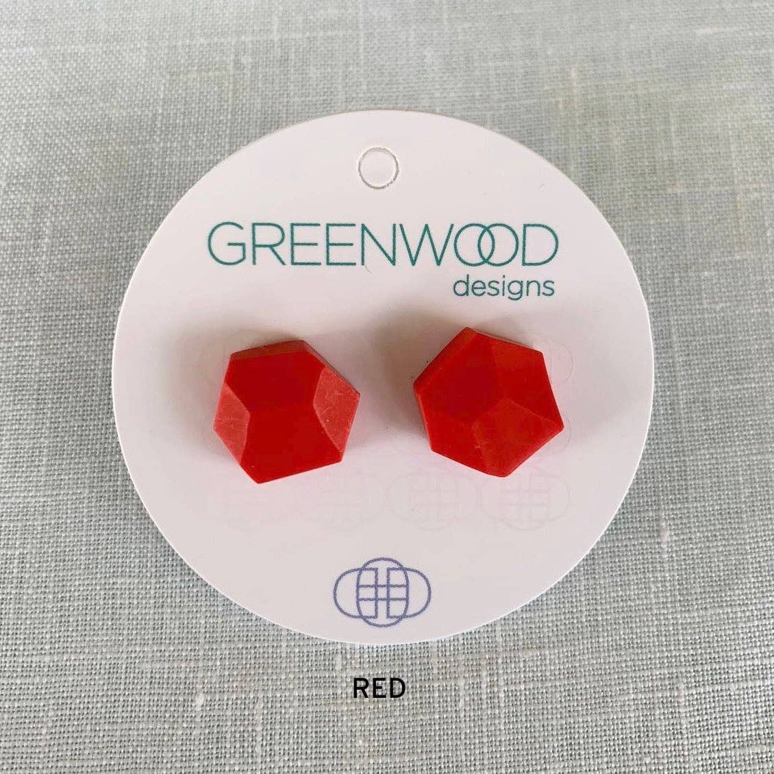 Greenwood Designs - Wholesale Stud/post earrings - Plain Rock Earrings9
