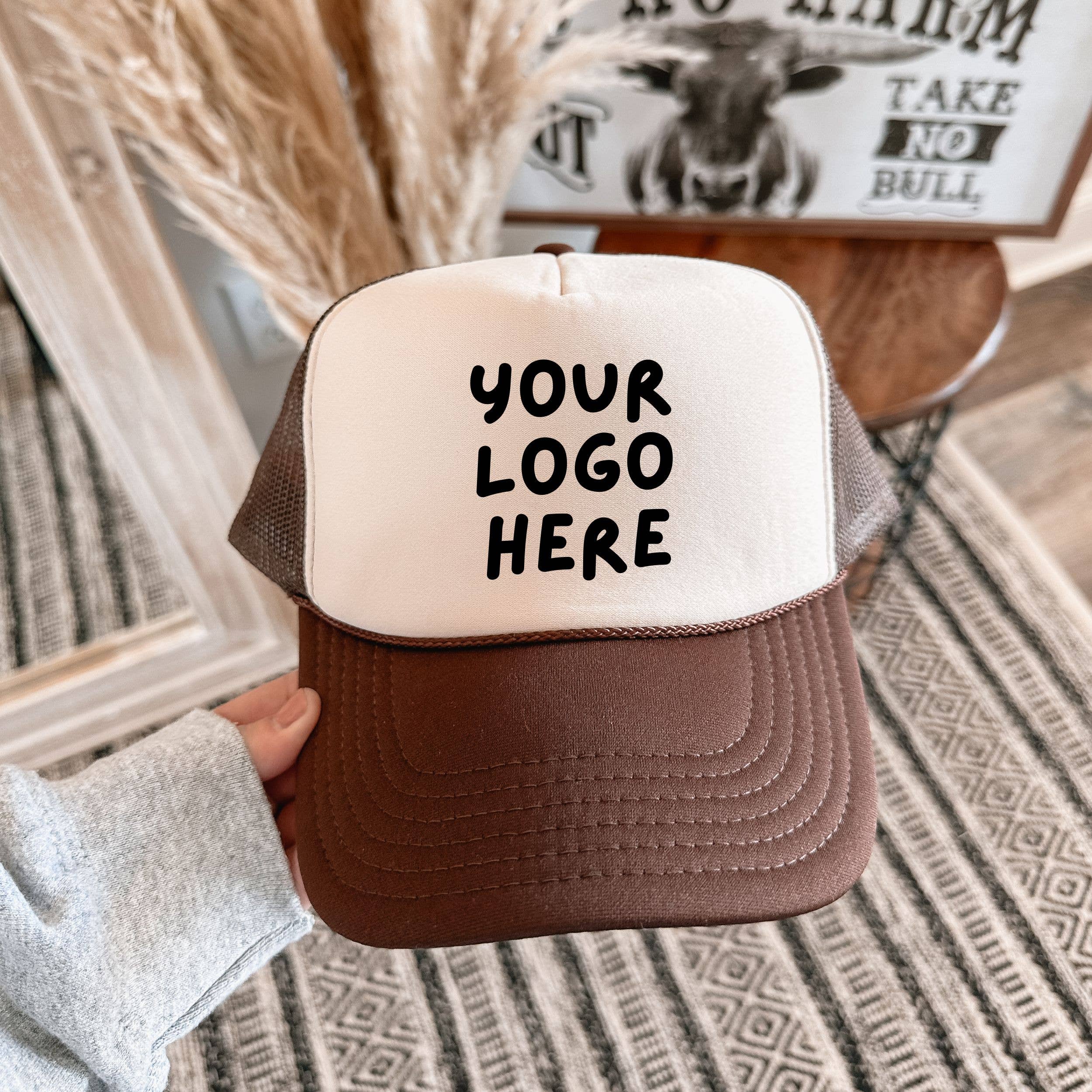 The Boho Haus - Wholesale Truckerpet - Uniseks - Custom trucker pet | Logo mesh pet voor merken en boetieks1