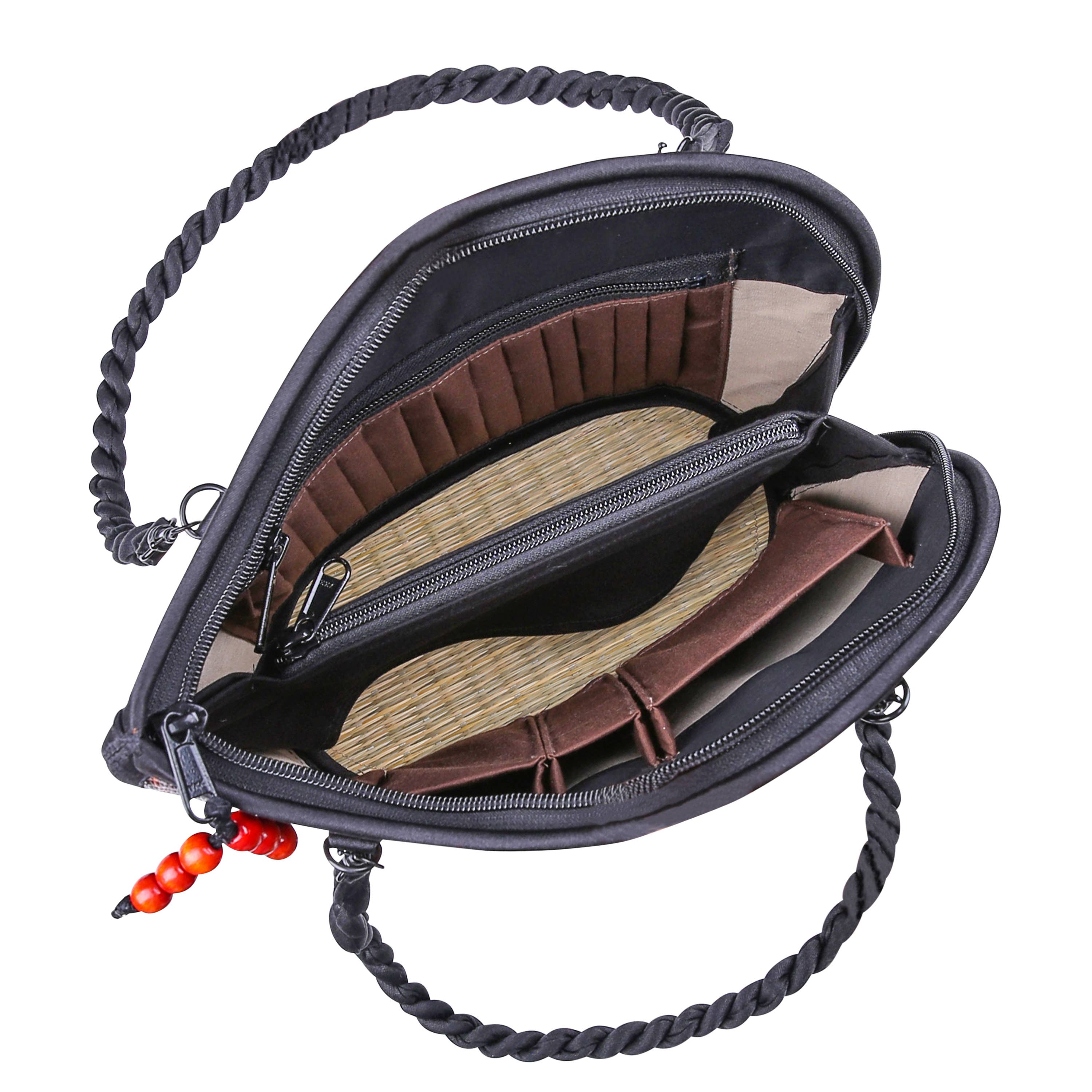 Baskets of Cambodia - Wholesale Crossbody Bag - Women's - Award-Winning Medium Size Asymmetrical Kiri Wave Purse14