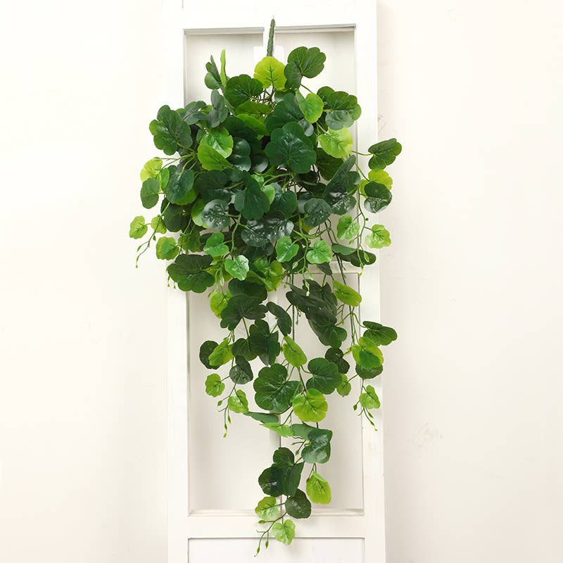 ACNITE(We cover U.S. import duties) - Venta al por mayor Plantas artificiales - Plantas artificiales colgantes de pared de 40" para decoración del hogar flor0