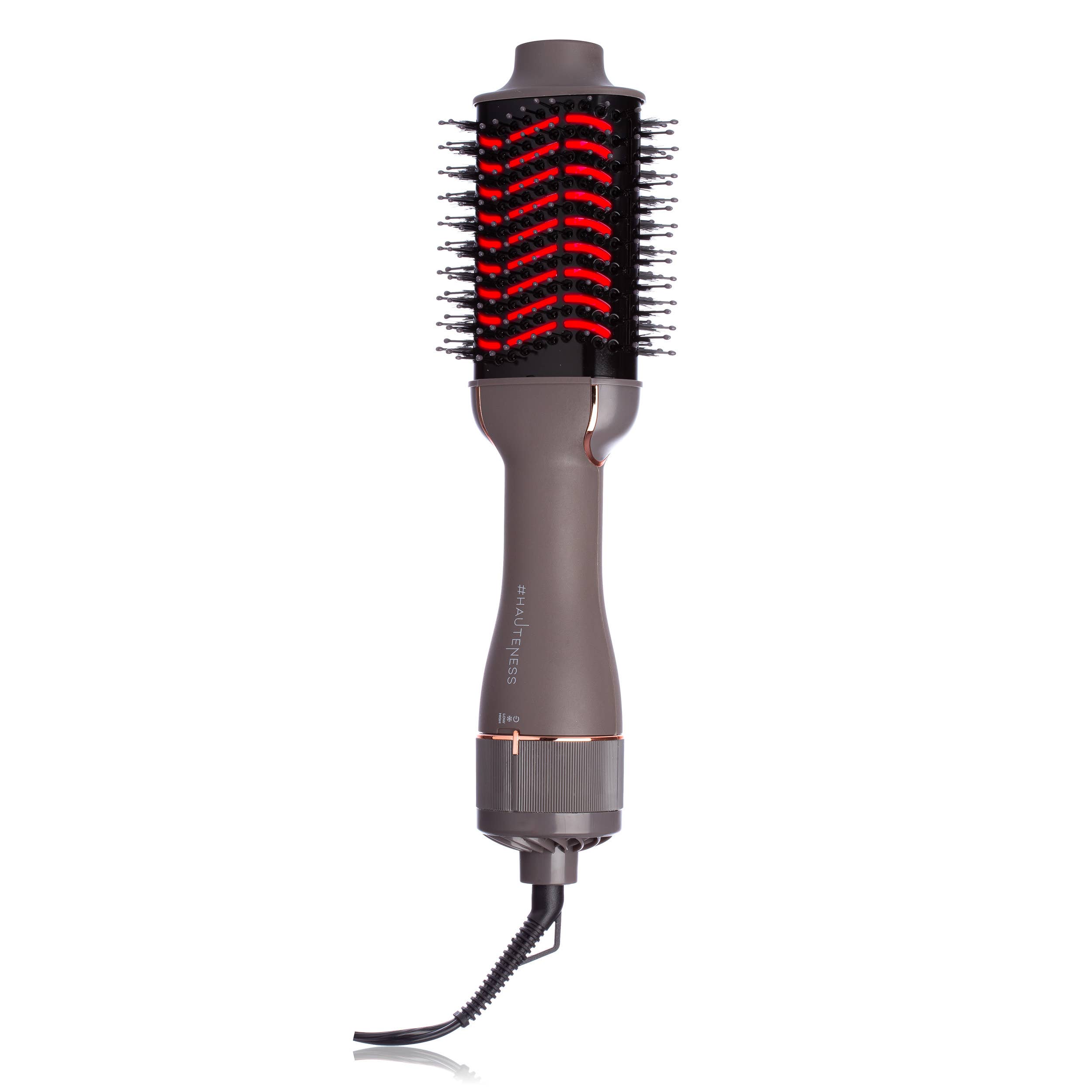 Glister - Wholesale Hair Brush/Comb - Hauteness 4inOne Blowout Brush with Infrared Technology4