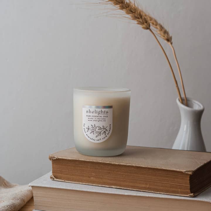 Shelights - Wholesale Jar/Filled Candle - Naranja (citrus) aromatherapy scented candle 230g2