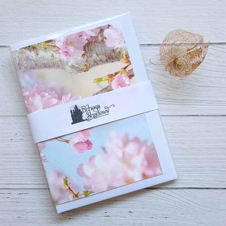 Flower Foto Lykønskningskort, 4 Pack for engroshandel hos Echoes & Shadows Photography