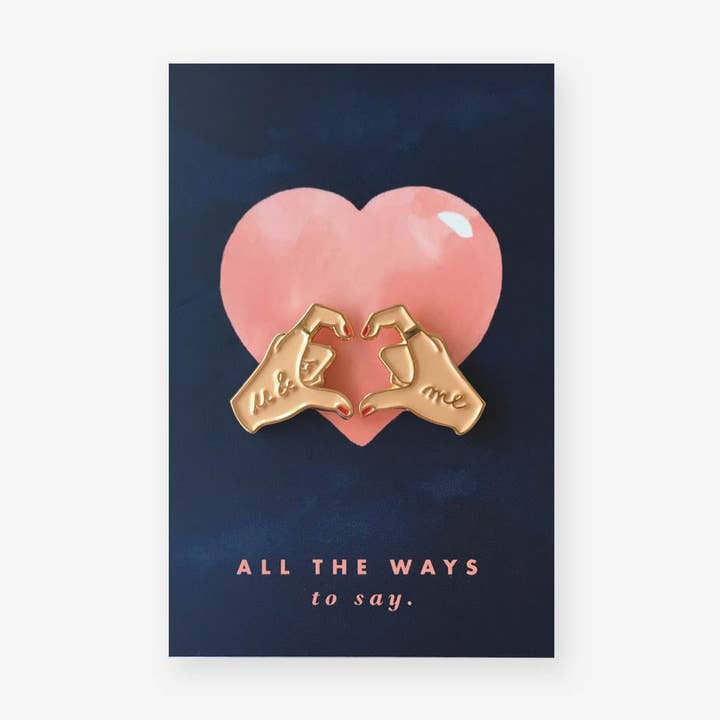 Kärlekens händer - Pins för wholesale av ALL THE WAYS TO SAY - Europe