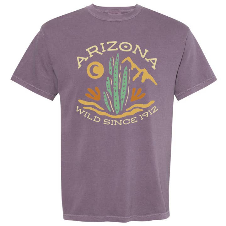 Arizona Wild Since 1912 Tee for wholesale by EARTHWILD