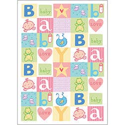 B-A-B-Y - Baby Card for wholesale by Legacy