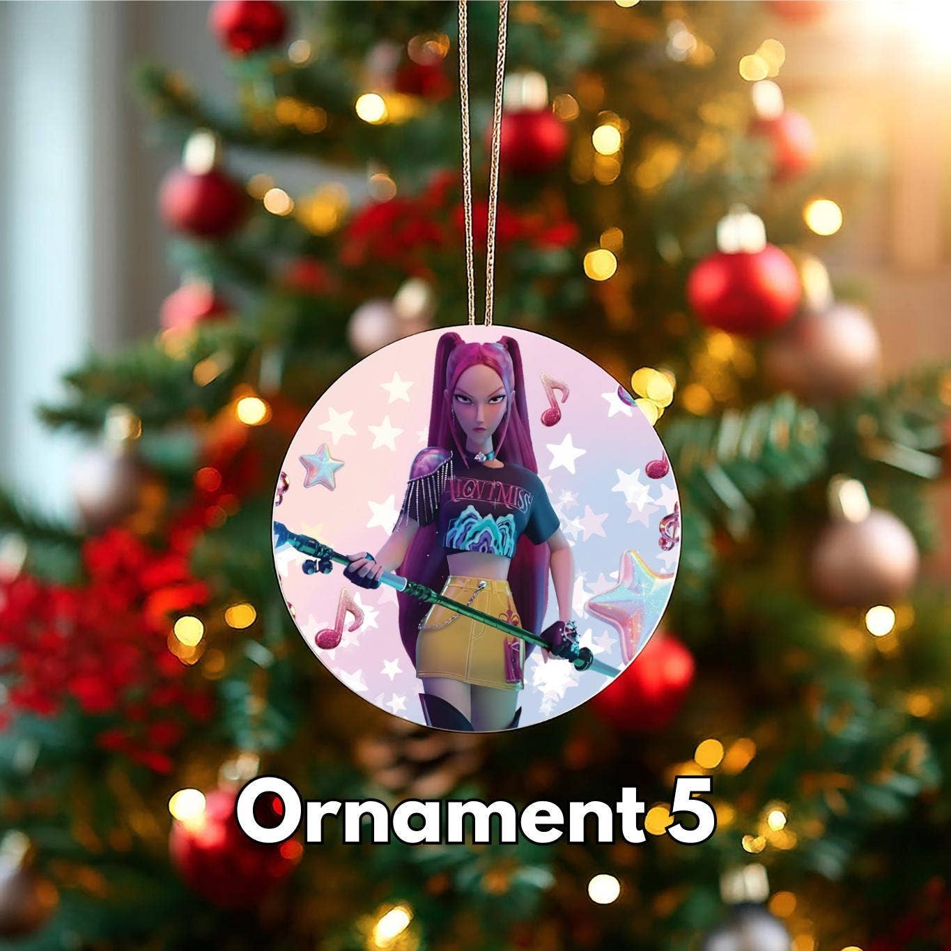 Embrova - Wholesale Ornament - K-POP Demon Hunters Ornament, Christmas Ornaments Decor5