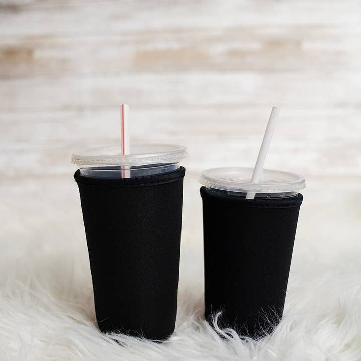 Cheeky Lisa - Wholesale Drink Huggers & Koozies - Personalized Iced Coffee holder, Iced Coffee sleeve, coffee cozy, 32 oz coffee sleeve, coffee sleeve, coffee sleeve, iced coffee cozy