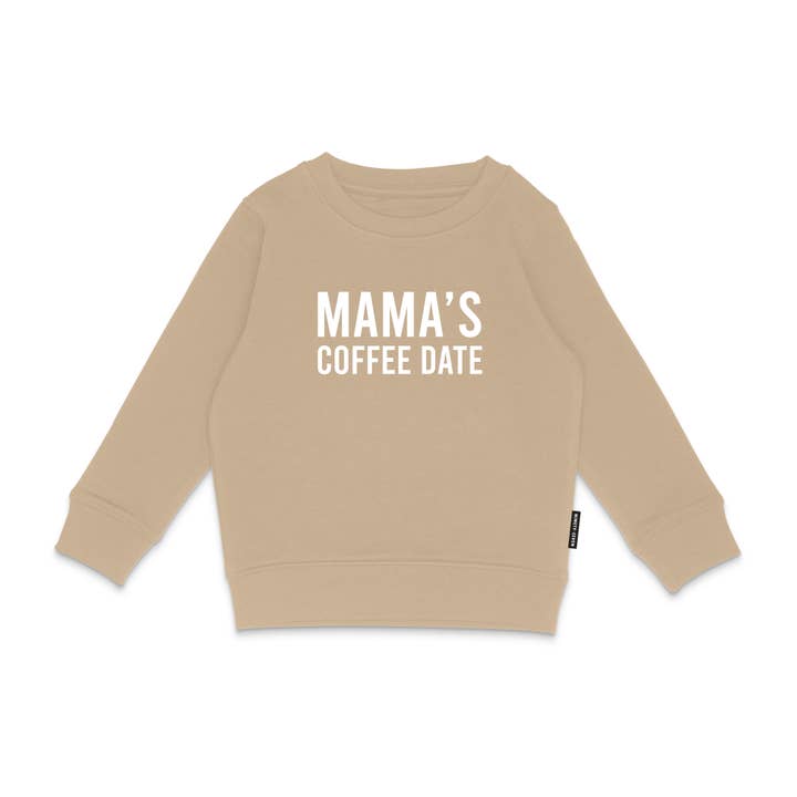 97 Design Co. - Wholesale Sweatshirt - Kids - Mama's Coffee Date - Crewneck, Mother's Day Crew