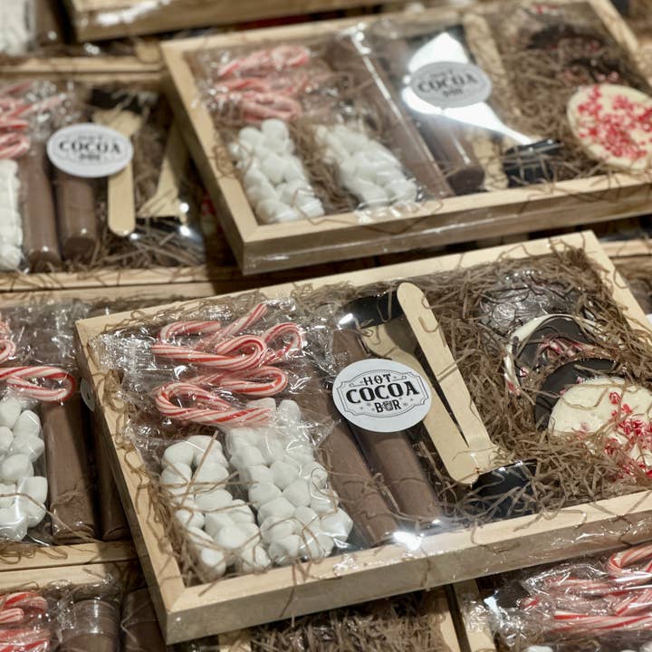 Chocolates Unlimited by Denise - Wholesale Hot Cocoa Mix/Kit - Hot Cocoa Charcuterie, Hot Chocolate Charcuterie, Hot Cocoa1