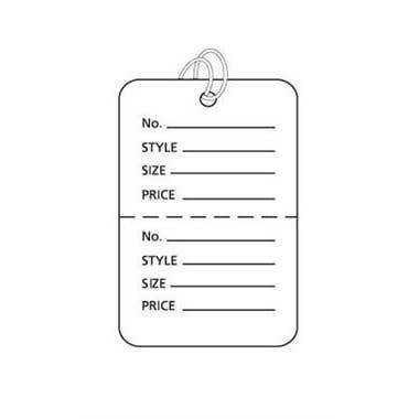 Store Supply Warehouse - Wholesale Retailer Display - Accessories - Small Strung Perforated Coupon Price Tags