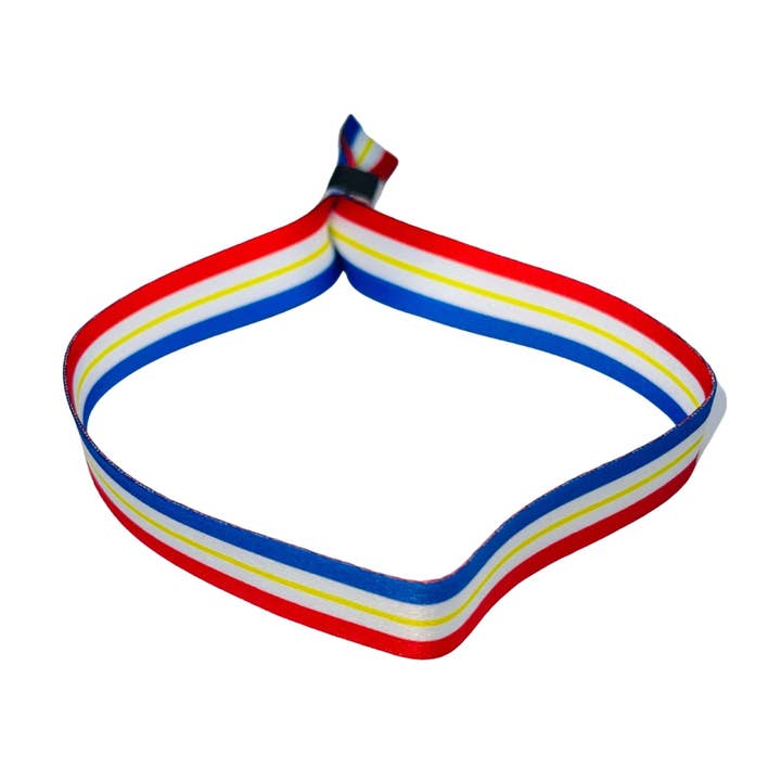 Astur Pins - Wholesale Woven/Braided Bracelet - Bracelet - Flag of Mecklenburg-Vorpommern - Germany - P2350