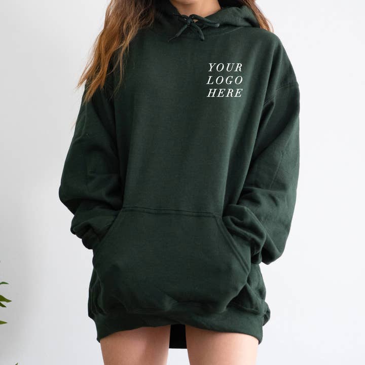 Typically Vulgar - Wholesale Hoodie - Unisex - Custom LOGO Hoodie // Gildan, One-Sided Print