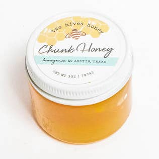 Two Hives Honey - Wholesale Honey - Mini Chunk Honey, 3 oz0