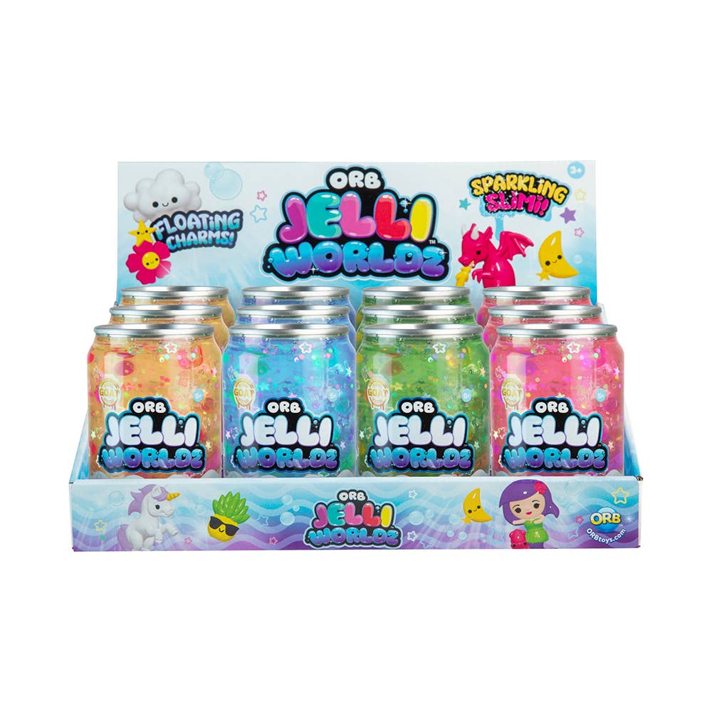 Orb Toys - Vente Pâte ingénieuse/slime – enfant - PDQ d'ORB Jelli Worlds0