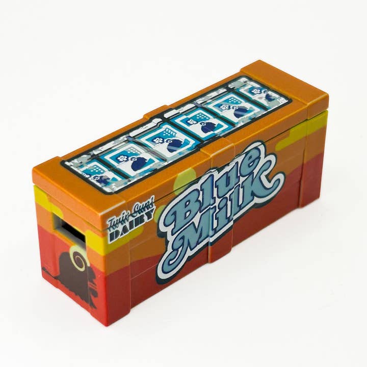 Blue Milk, Twin Suns Dairy BrickArms Crate - B3 Customs for wholesale by B3 Customs