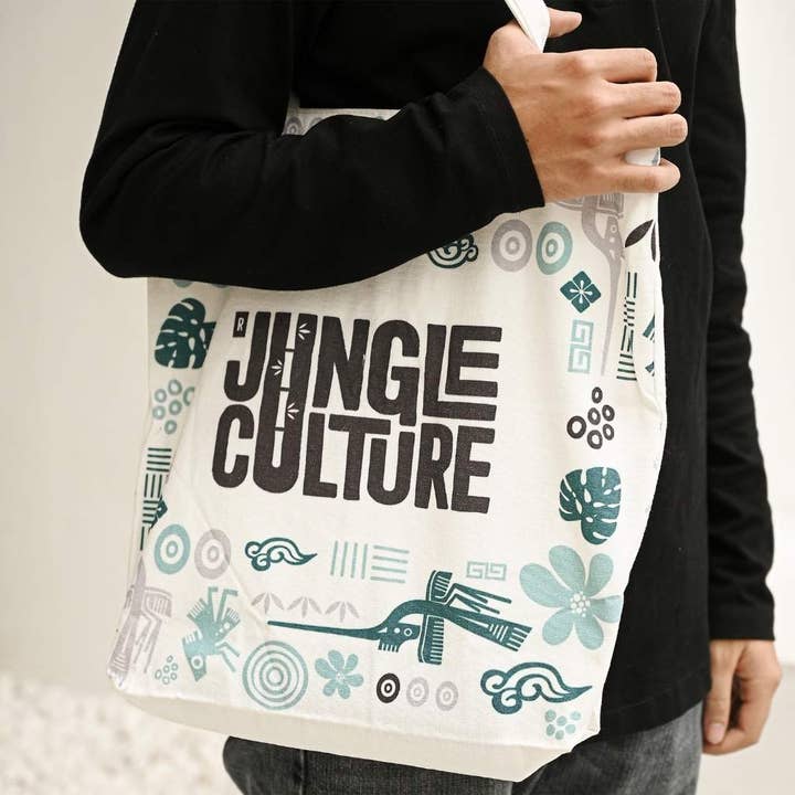 Reusable Shopping Bag | Large Canvas Tote Bags for wholesale by Jungle Culture