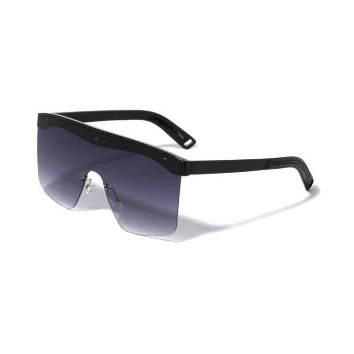 Sunrayzz Imports - Wholesale Sunglasses - Unisex - Rimless One Piece Shield Lens Shades p67182