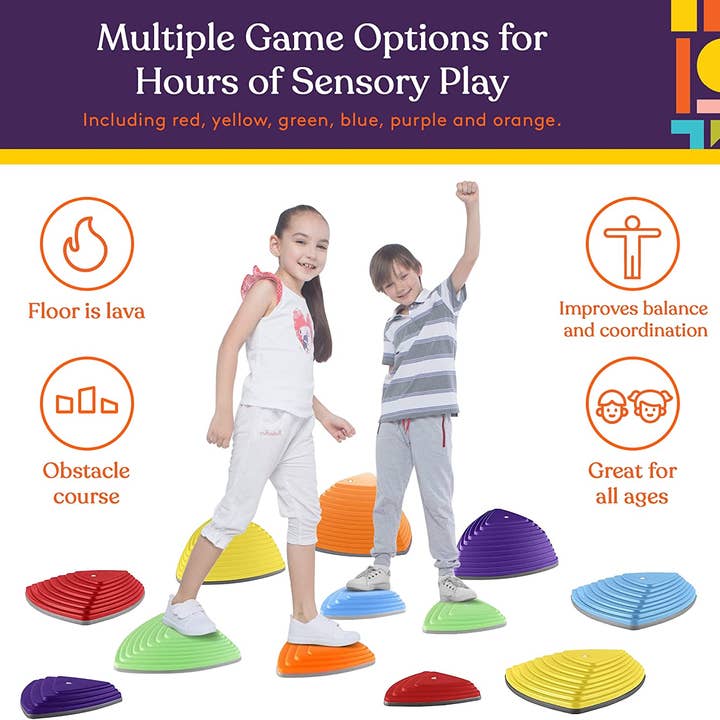 Special Supplies - Wholesale Toy Set - Kids - Stepping Stones ( Primary Colors)4