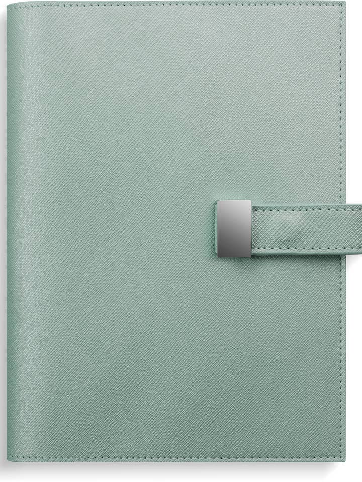 Calendar 2024 Regent System sticker green artificial leather Forano for wholesale by Burde Publishing AB