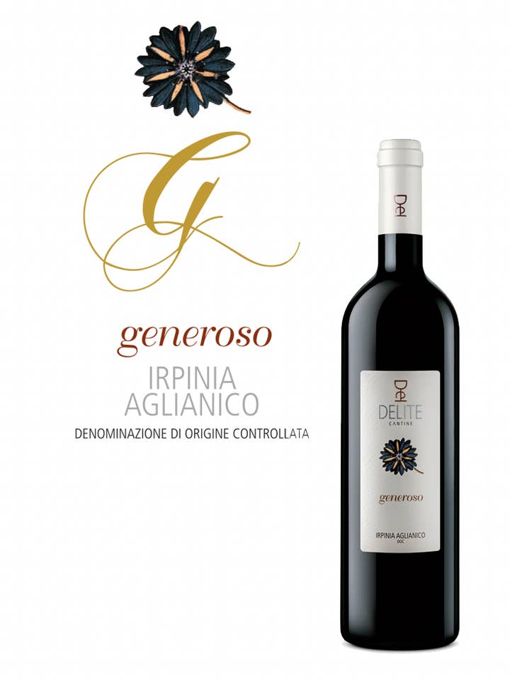 Generoso doctor Irpinia Aglianico para venta al por mayor de Cantine Delite