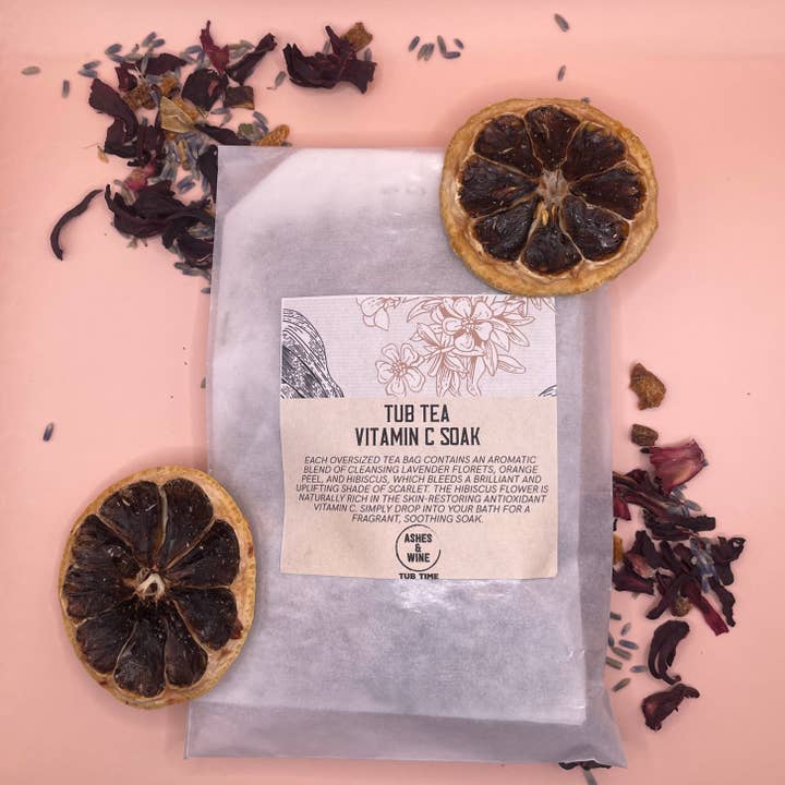 Vitamin C-Saak für Tee in der Wanne für den Großhandel von Ashes & Wine Tub Time