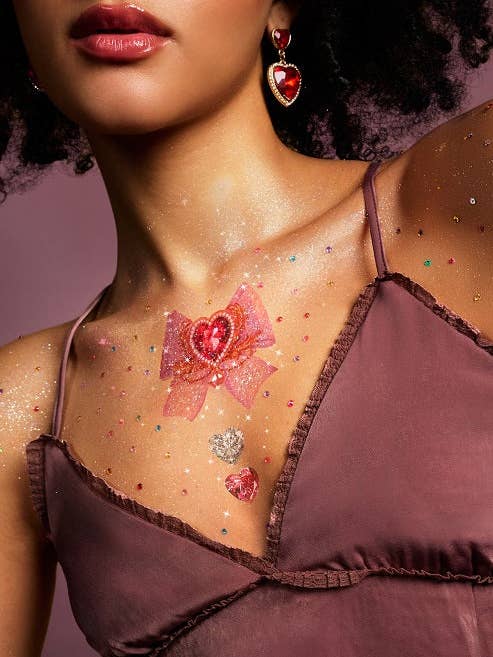 Rococo Hearts - Temporary Tattoos for wholesale by Never Have I Ever
