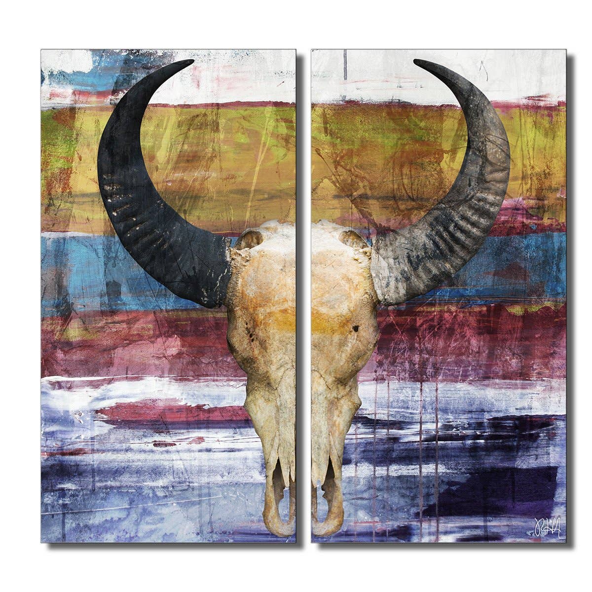 Ready2hangart, Inc. - Wholesale Gallery Wall Set - Born2BWild XIX' Canvas Wall Art2
