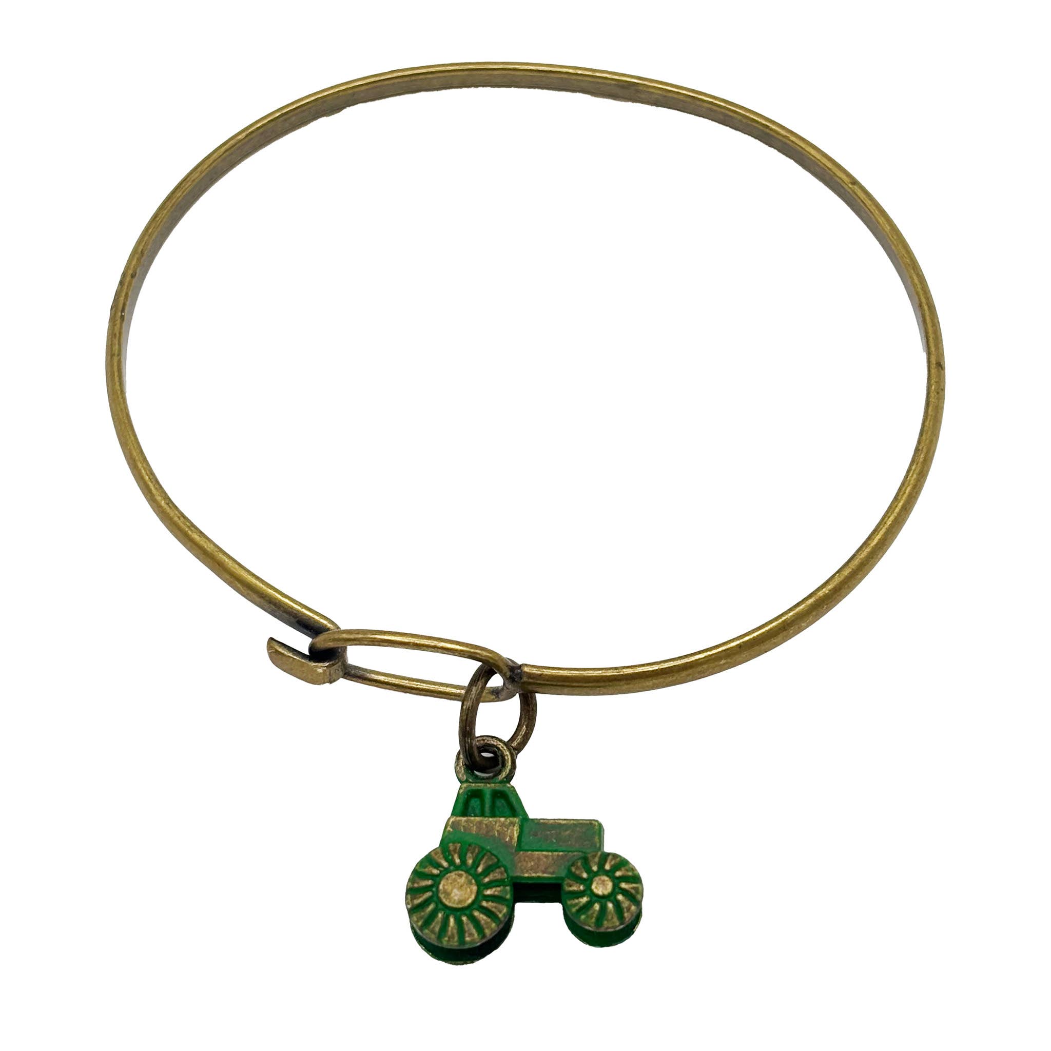 Gleeful Peacock - Wholesale Individual Charm/Pendant - Tractor Charm Bracelet, Necklace, or Charm Only4