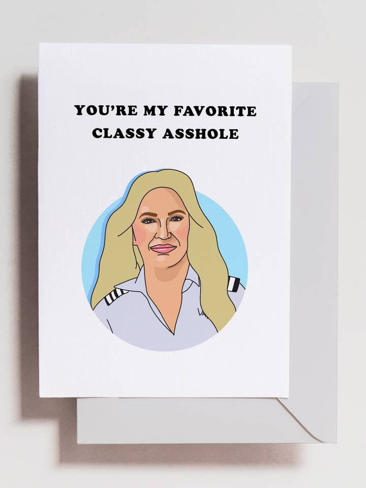 Kate benedendeks kaart voor wholesale door Haven Print Co.