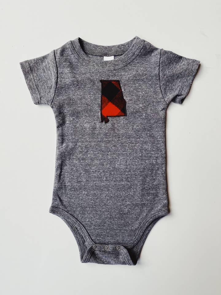Body bébé Alabama - Flanelle pour la vente par Vermont Tribe