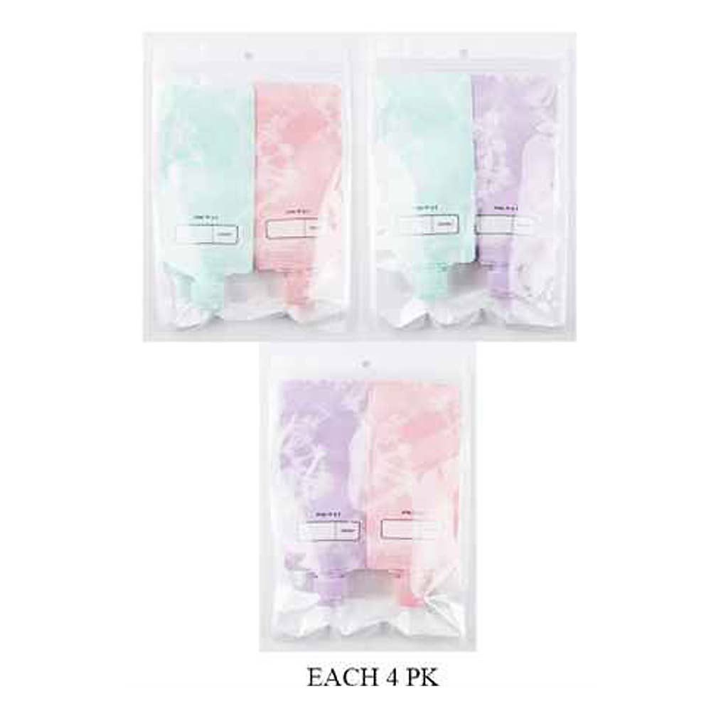 Sensibling Corp. - Wholesale Toiletry Bag - Women's - 12 SET OF 2 - Empty Portable Travel Toiletries Pouch Bags
1