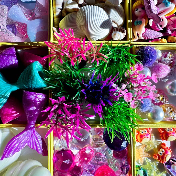 splashy sand - Wholesale Putty/Slime - Kids - Mermaid Bath Sensory splashy sand Play Kit2