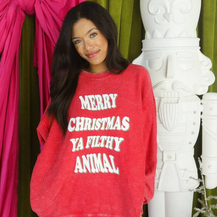 FILTHY ANIMAL CORDED CREW and other Purchase Wholesale filthy. Free Returns & Net 60 Terms on Faire trending on Faire.